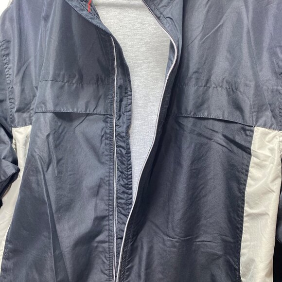 Nike 600‎ Mens Windbreaker Jacket Black & Gray XL Winter Warm - Picture 4 of 13